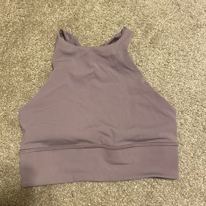 Lululemon long line high neck energy bra